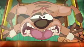 Screenshots from the 2013 Disney Educational Productions cartoon Safety Smart On the Go!: Cars