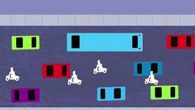 Screenshots from the 2013 Disney Educational Productions cartoon Safety Smart On the Go!: Motorbikes