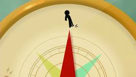 Screenshots from the 2013 Disney Educational Productions cartoon Safety Smart On the Go!: Pedestrians