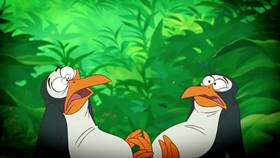 Screenshots from the 2013 Disney Educational Productions cartoon Safety Smart On the Go!: Pedestrians