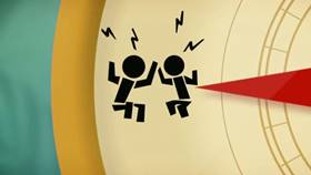 Screenshots from the 2013 Disney Educational Productions cartoon Safety Smart On the Go!: Pedestrians