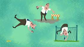 Screenshots from the 2013 Disney Educational Productions cartoon Safety Smart On the Go!: Pedestrians