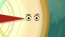 Screenshots from the 2013 Disney Educational Productions cartoon Safety Smart On the Go!: Pedestrians