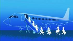 Screenshots from the 2013 Disney Educational Productions cartoon Safety Smart On the Go!: Planes