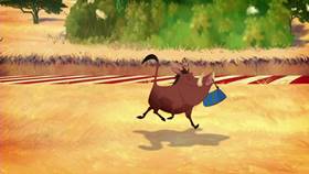 Screenshots from the 2013 Disney Educational Productions cartoon Safety Smart On the Go!: Trains