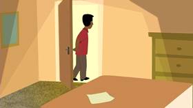 Screenshots from the 2013 Disney Educational Productions cartoon Hotel Safety