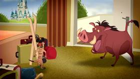 Screenshots from the 2013 Disney Educational Productions cartoon Hotel Safety