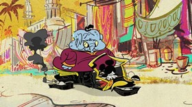 Screenshots from the 2014 Disney Television Animation cartoon Mumbai Madness