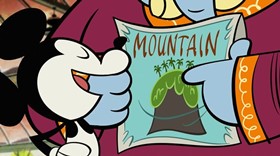 Screenshots from the 2014 Disney Television Animation cartoon Mumbai Madness