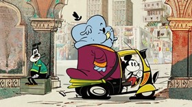 Screenshots from the 2014 Disney Television Animation cartoon Mumbai Madness