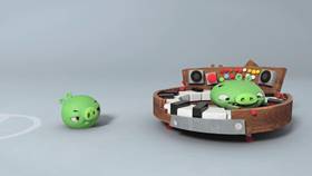 Screenshots from the 2014 Rovio Entertainment cartoon Hog Hoops