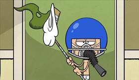 Screenshots from the 2014 Nickelodeon cartoon The Loud House