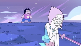 Screenshots from the 2015 Cartoon Network Studios cartoon Rose