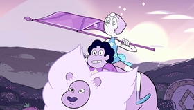 Screenshots from the 2015 Cartoon Network Studios cartoon Rose