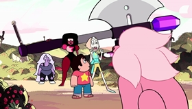 Screenshots from the 2015 Cartoon Network Studios cartoon Rose