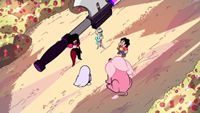 Screenshots from the 2015 Cartoon Network Studios cartoon Rose