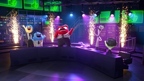 Screenshots from the 2015 Pixar cartoon Riley