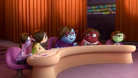 Screenshots from the 2015 Pixar cartoon Riley