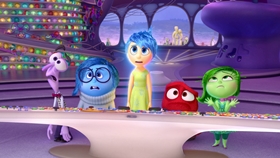 Screenshots from the 2015 Pixar cartoon Riley