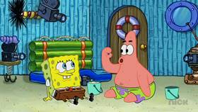 Screenshots from the 2016 United Plankton Pictures cartoon The  Fish Bowl