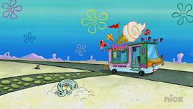 Screenshots from the 2016 United Plankton Pictures cartoon The  Fish Bowl