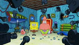 Screenshots from the 2016 United Plankton Pictures cartoon The  Fish Bowl