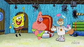 Screenshots from the 2016 United Plankton Pictures cartoon The  Fish Bowl