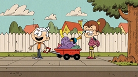 Screenshots from the 2016 Nickelodeon cartoon Funny Business