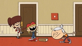 Screenshots from the 2016 Nickelodeon cartoon Funny Business