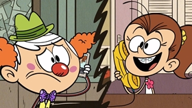 Screenshots from the 2016 Nickelodeon cartoon Funny Business