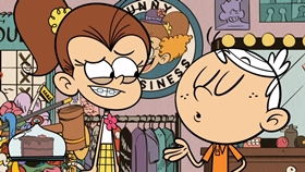 Screenshots from the 2016 Nickelodeon cartoon Funny Business