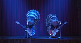 Screenshots from the 2016 Illumination Entertainment cartoon Sing