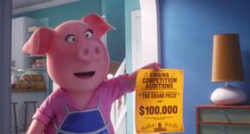 Screenshots from the 2016 Illumination Entertainment cartoon Sing