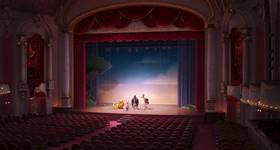 Screenshots from the 2016 Illumination Entertainment cartoon Sing