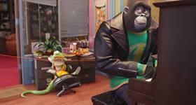 Screenshots from the 2016 Illumination Entertainment cartoon Sing