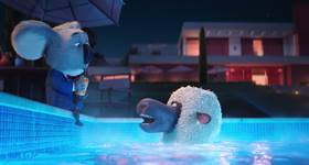 Screenshots from the 2016 Illumination Entertainment cartoon Sing