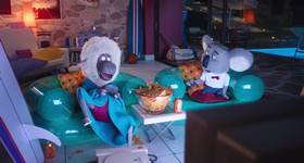 Screenshots from the 2016 Illumination Entertainment cartoon Sing