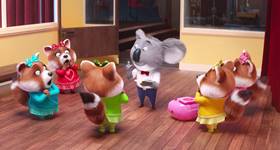 Screenshots from the 2016 Illumination Entertainment cartoon Sing