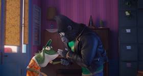 Screenshots from the 2016 Illumination Entertainment cartoon Sing
