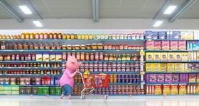 Screenshots from the 2016 Illumination Entertainment cartoon Sing