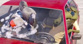 Screenshots from the 2016 Illumination Entertainment cartoon Sing