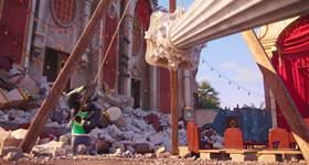 Screenshots from the 2016 Illumination Entertainment cartoon Sing