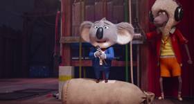 Screenshots from the 2016 Illumination Entertainment cartoon Sing
