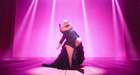 Screenshots from the 2016 Illumination Entertainment cartoon Sing