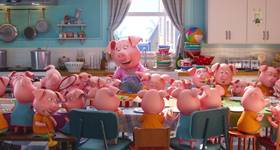 Screenshots from the 2016 Illumination Entertainment cartoon Sing