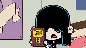 Screenshots from the 2017 Nickelodeon cartoon L is for Love