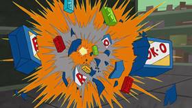 Screenshots from the 2017 Warner Bros. Television cartoon 