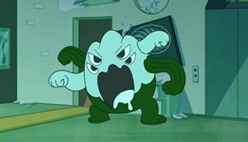 Screenshots from the 2018 Frederator Studios cartoon Welcome to Doozy