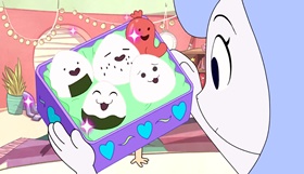 Screenshots from the 2018 Frederator Studios cartoon Welcome to Doozy