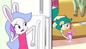 Screenshots from the 2018 Frederator Studios cartoon Welcome to Doozy